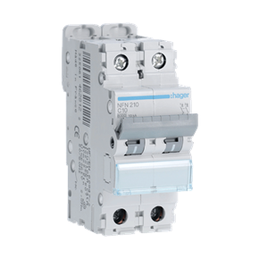 Appareillage modulaire, disjoncteur Hager