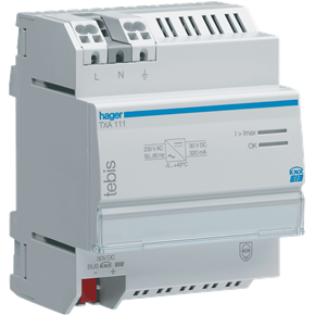 Alimentation Bus 30V TBTS 320 mA Tebis Hager