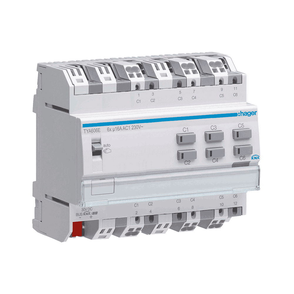 Module 6 sorties pour la gestion intelligente des fonctionnalites des batiments 