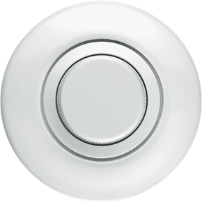 appareillage mural 1930, variateur vintage rond