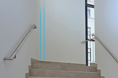 cheminement de câbles, rénovation, parties communes, communs, immeuble, cage d’escalier