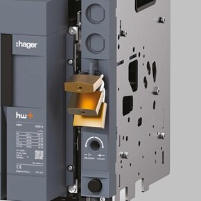 Verrouillage de la position du déclencheur sentinel hw+ de Hager