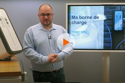 extrait de la vidéo "Utilisation de la borne de charge witty | Hager"