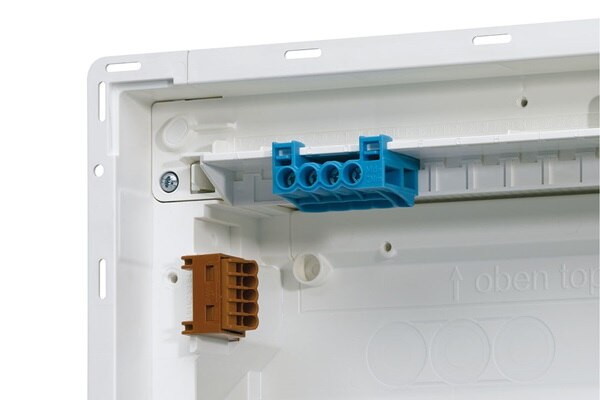 bornier de connexion, coffret electrique Hager