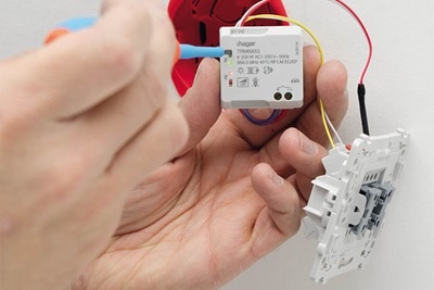 Micro module hager, module volet roulant, module éclairage