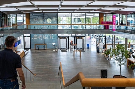 vue du Forum Hager Obernai