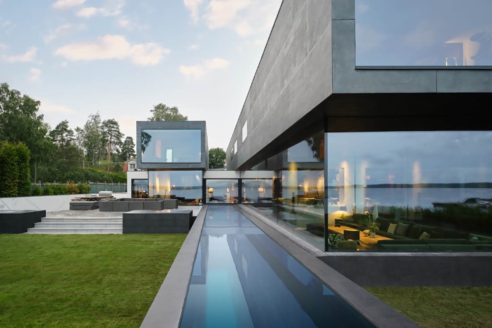 Les solutions Hager ont été retenues pour équiper la villa Westling à Stockholm, un chantier emblématique.