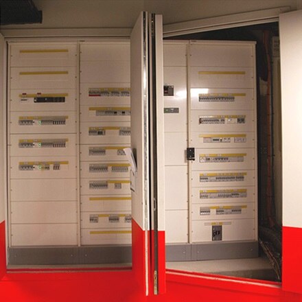 Armoire électrique Hager résidence Village Orée à Méribel 