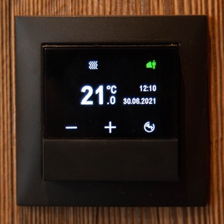 Fonctionnement thermostat Hager résidence Village Orée à Méribel 