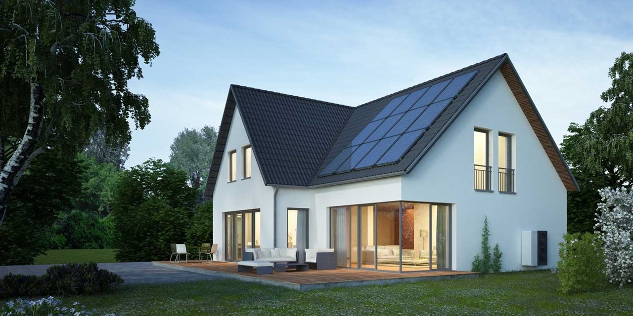 Maison individuelle entre chiens et loups