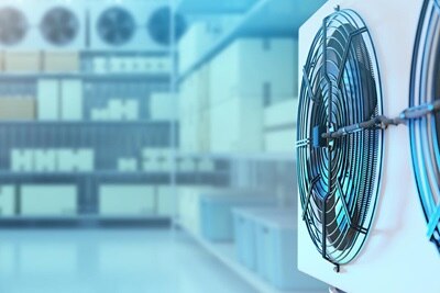 Installation électrique dans une chambre froide industrielle