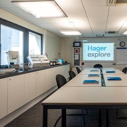 Showroom Hager Toulouse, salle de formation