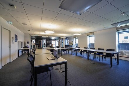 Showroom Hager Nantes, salle de formation