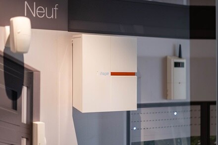 Showroom Hager Lille, alarme sepio