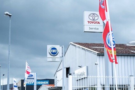 Chantier garage, petit tertiaire Hager