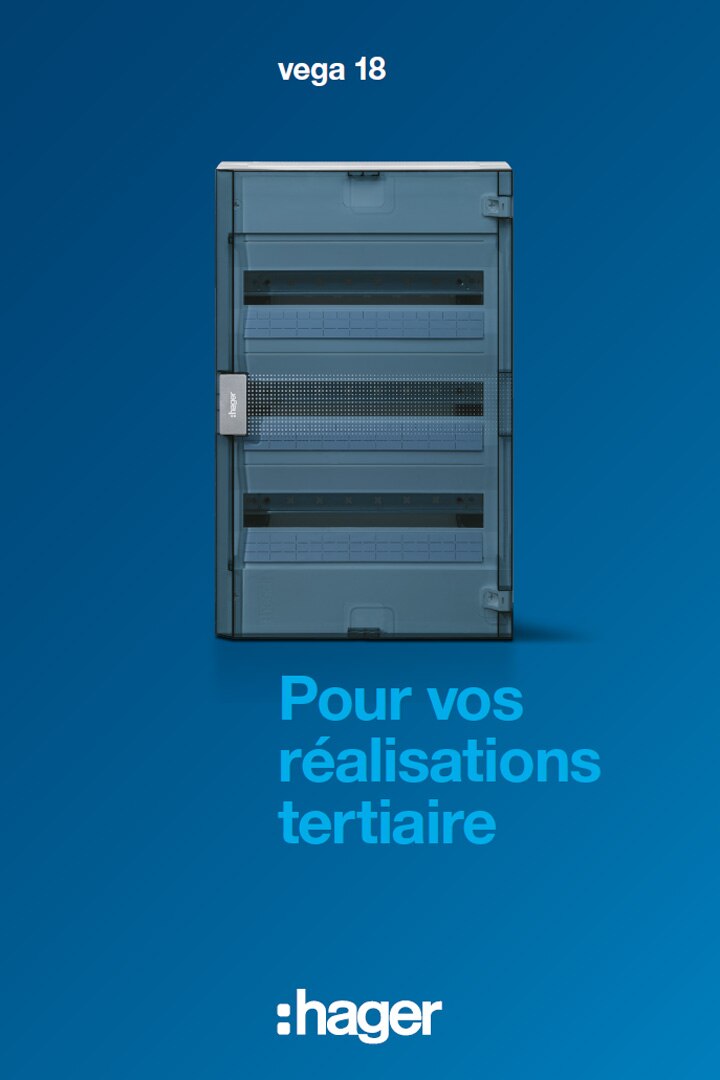 Hager catalogue coffret vega18