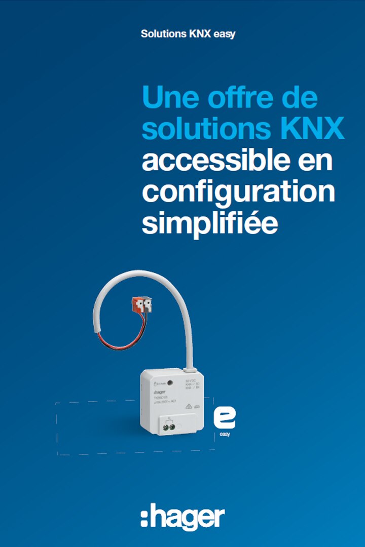 Hager catalogue KNX easy