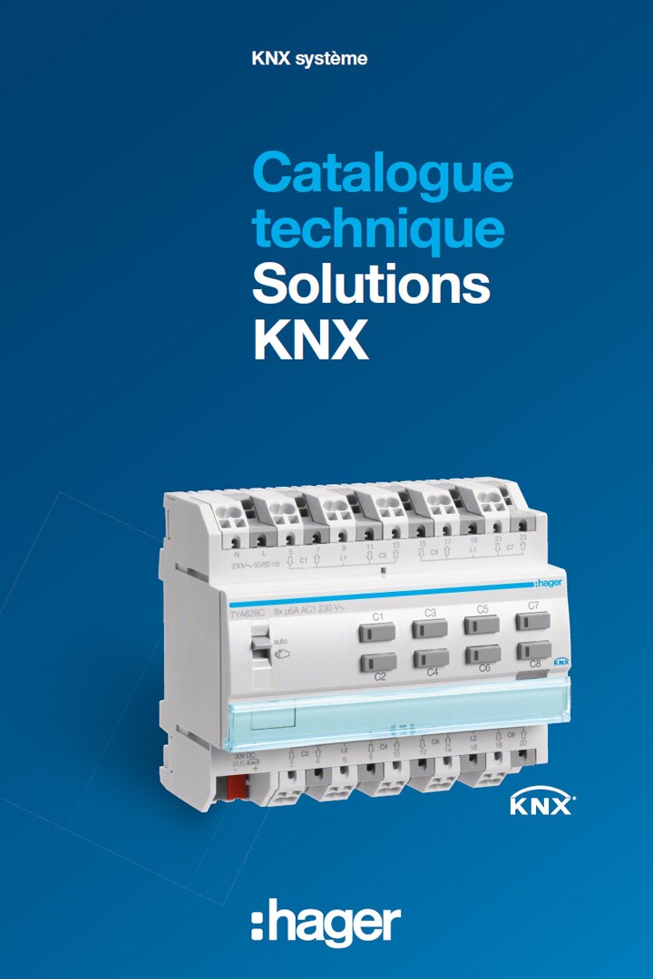 Hager catalogue KNX system