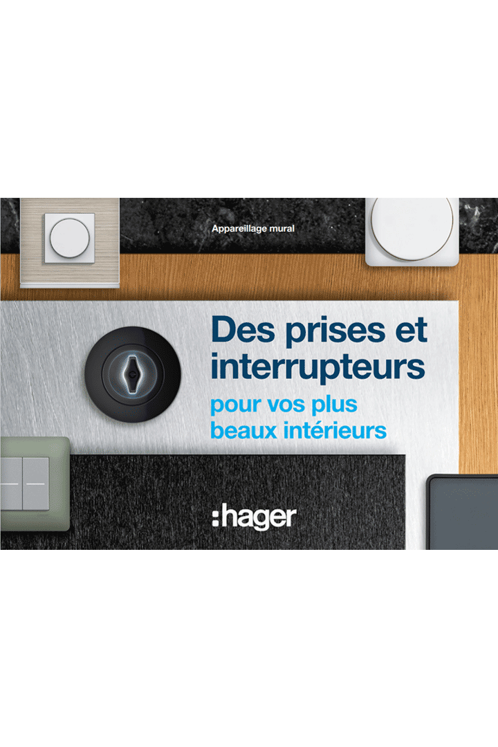 Hager catalogue mural UF digital