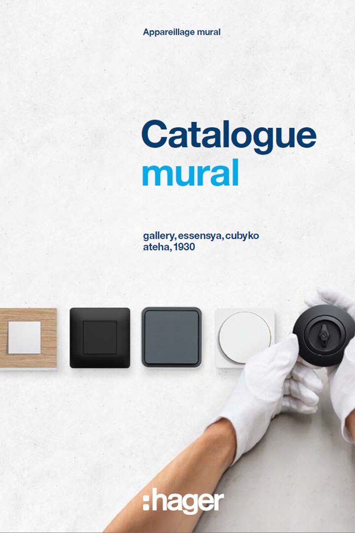 Catalogue appareillage mural Hager