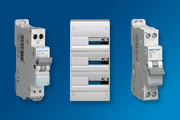 Offre cashback Hager VIPros parmi une sélection de disjoncteurs Ph / N et coffrets gamma+