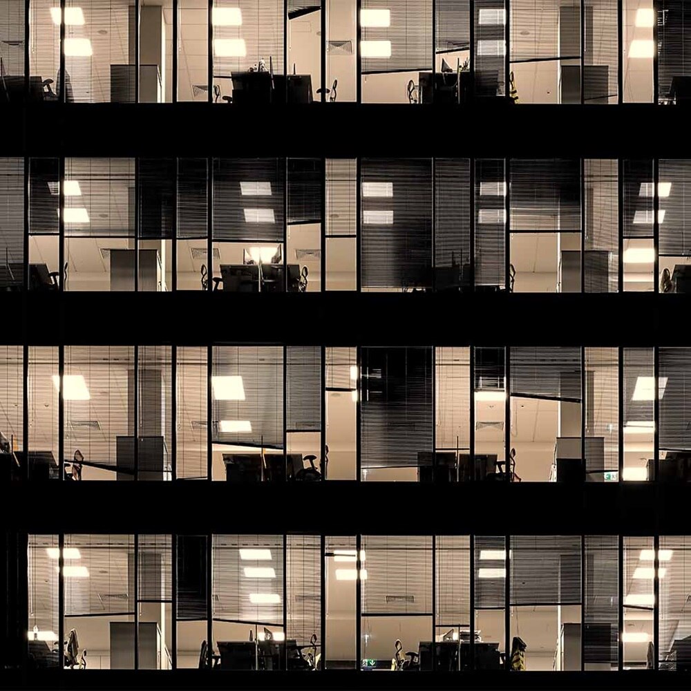 Bureaux d'un bâtiment tertiaire, decret tertiaire