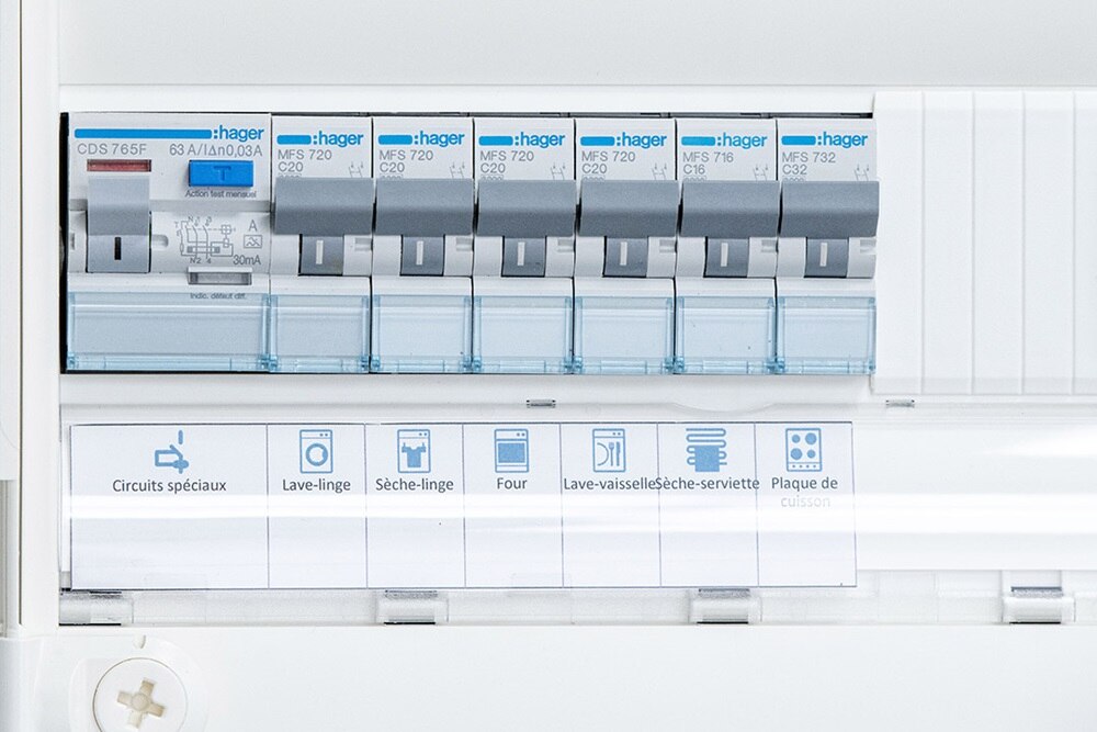 Coffret gamma et disjoncteurs Hager qui répondent aux exigences de la norme NF C 15-100