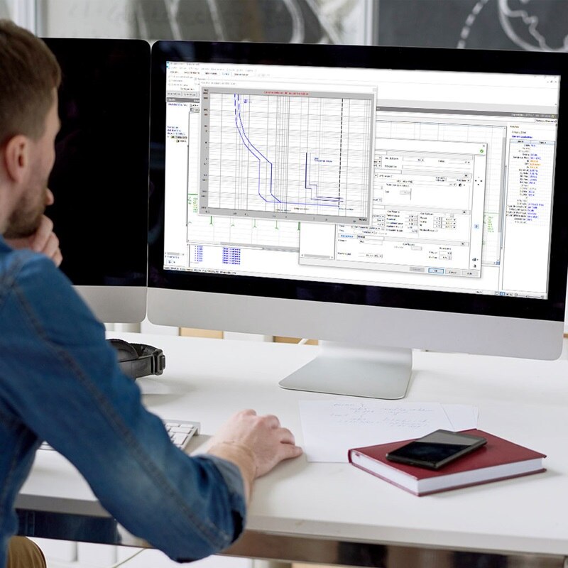 Logiciel de calcul de réseau Hagercad net Hager