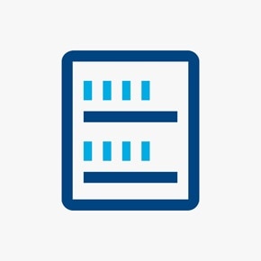 pictogramme Hager représentant un tableau électrique