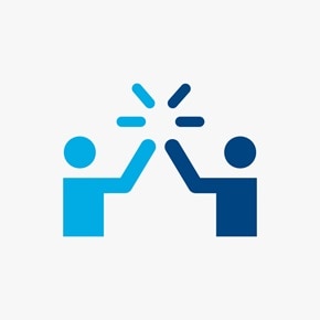 pictogramme Hager représentant le coaching