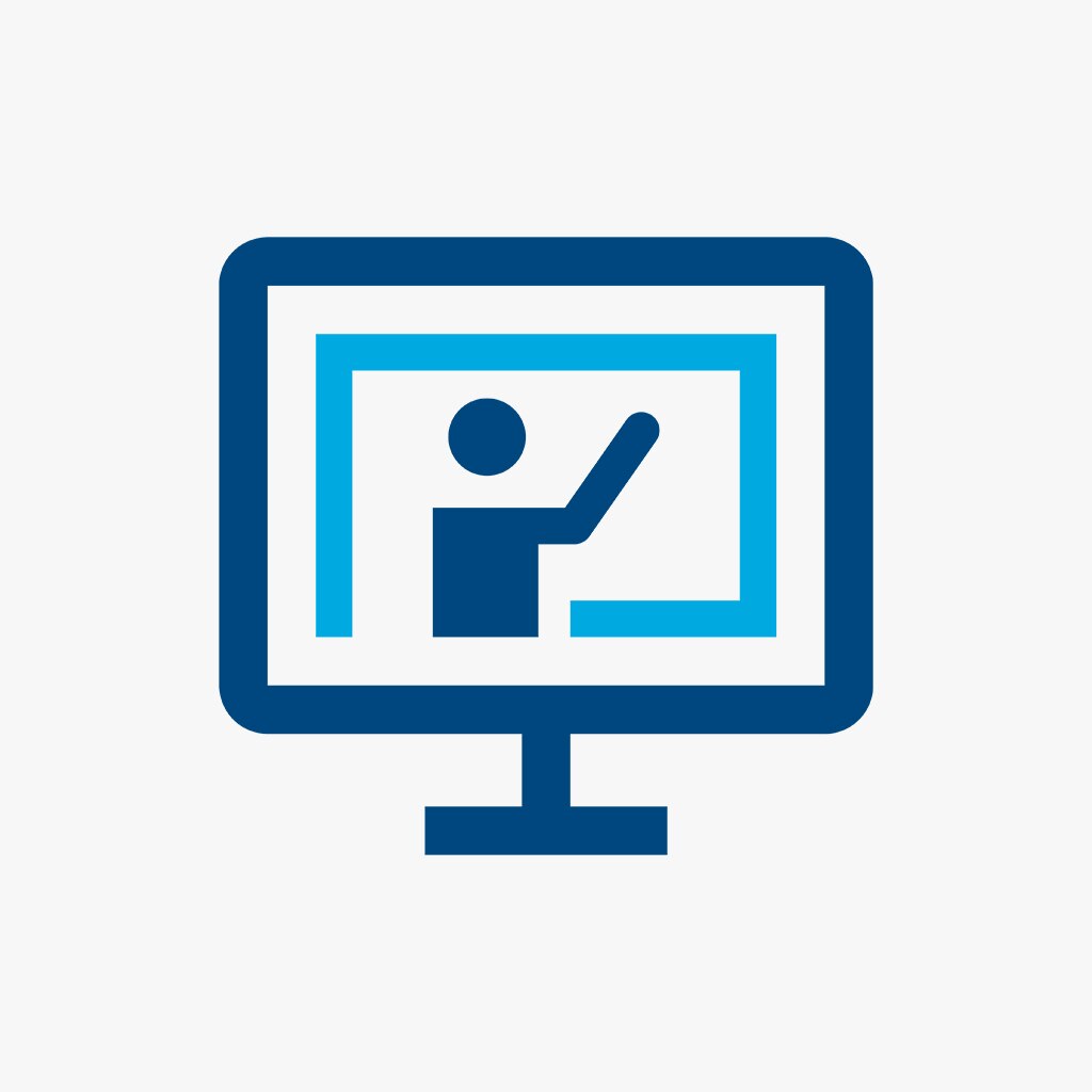 pictogramme Hager représentant les formations en distanciel