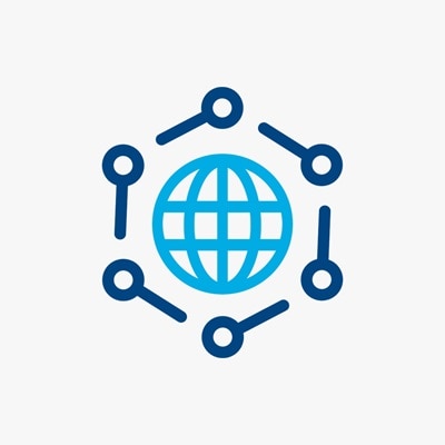 pictogramme Hager représentant les Internet of Things (IoT)