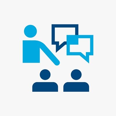 pictogramme Hager représentant un webinaire