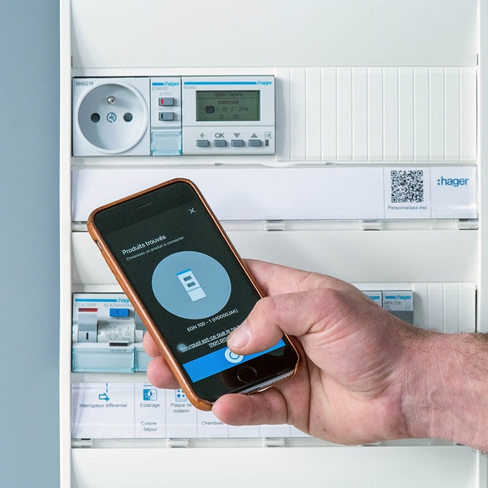 horloge programmable, horloge programmable hager, programmateur horaire, telerupteur connecte, interrupteur horaire, hager