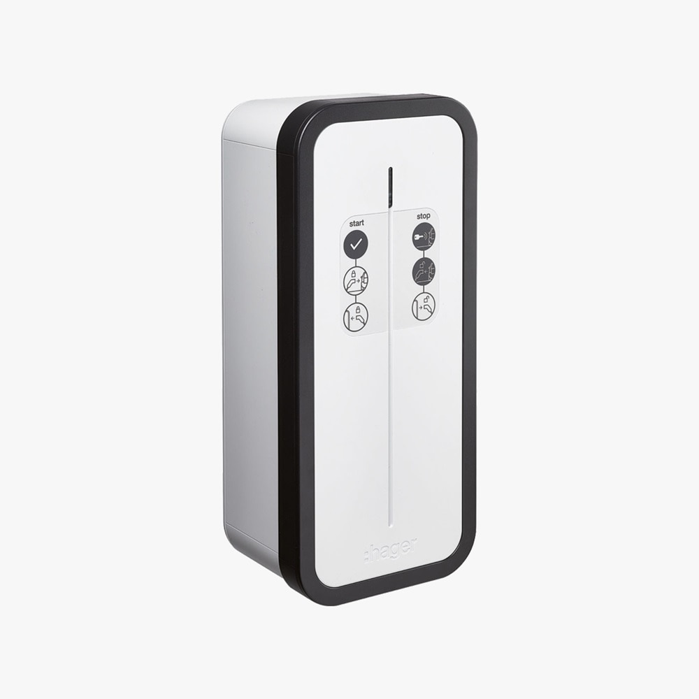 Borne de charge witty Hager