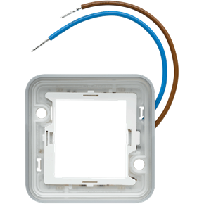 appareillage mural cubyko de Hager, collerette lumineuse WNA695