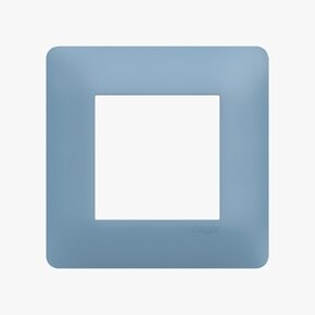 appareillage mural essensya de Hager, plaque 1 poste riviera WE531