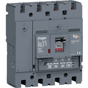 Disjoncteurs boîtiers moulés h3+ version traditionnelle, Hager