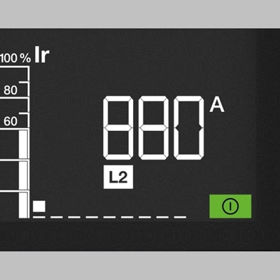Visualisation taux de charge du déclencheur sentinel de Hager