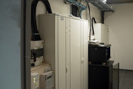 Chantier référence Hager, le 610 à Jacou (34), armoire de type quadro