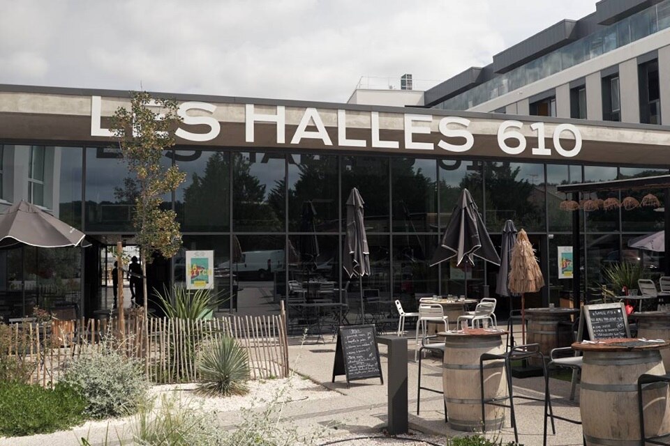 Chantier référence Hager, le 610 à Jacou (34), vue de la terrasse