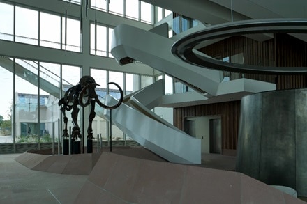 Réalisation chantier Hager, siège social de Soprema, le Grand Charles à Strasbourg, vue intérieure