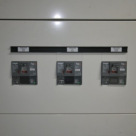 Disjoncteurs boitiers moulés H3+ Energy de Hager, au centre des congrès Jean Monnier à Angers