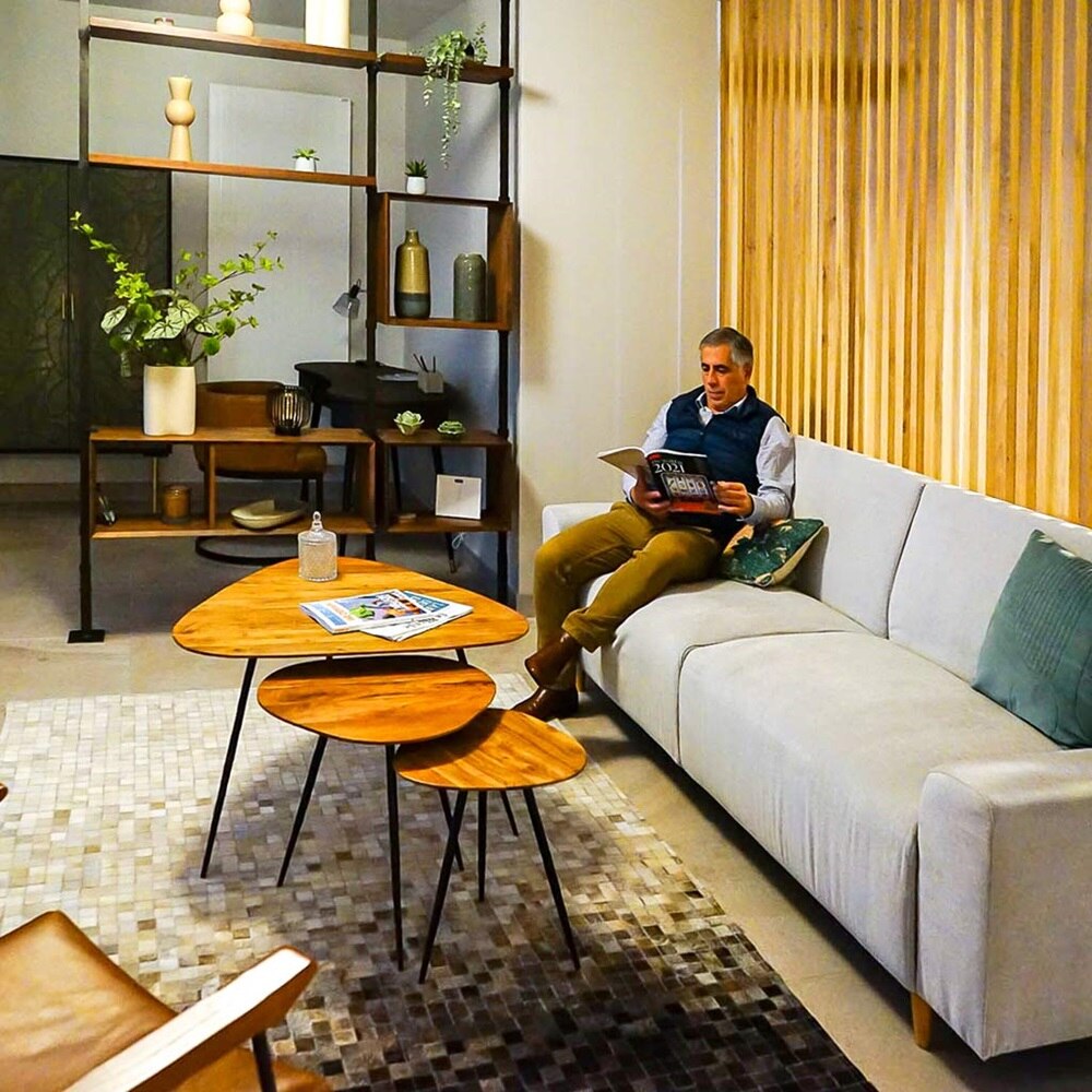 salon, contrôleur connecté coviva Hager, Résidence Le Palais Gallien à Bordeaux