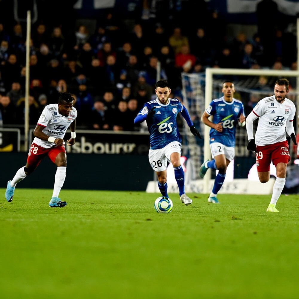 match RCSA contre Lyon, 2019