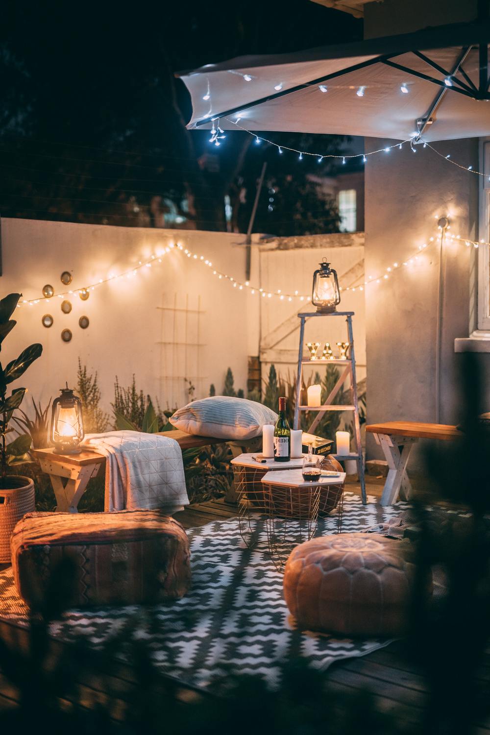 guirlande, guirlande solaire, jardin, amenagement exterieur, amenager son jardin, amenager terrasse, lumiere, guirlande lumineuse