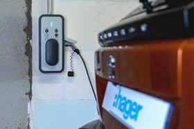 Installation d'une borne de recharge HAGER 7kW pour véhicule électrique -  Bouches du Rhône (13) à Rousset