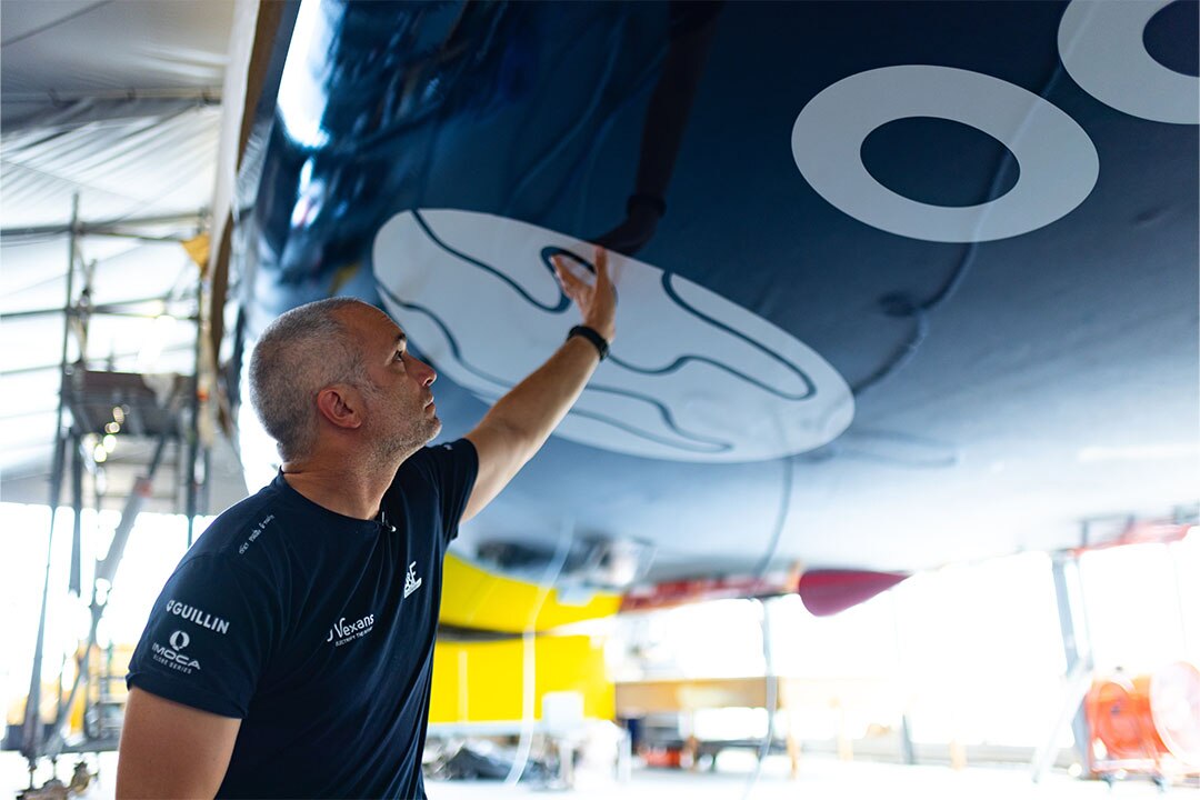 Hager Group A new boat for Fabrice Amedeo