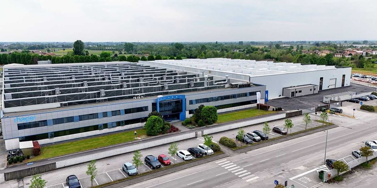 Hager building in Italy