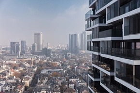 hager group view from skyscraper in frankfurt